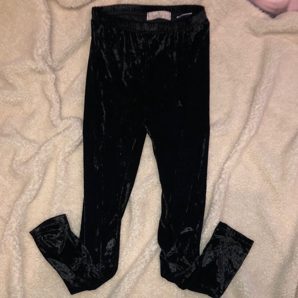Brand new velvet leggings